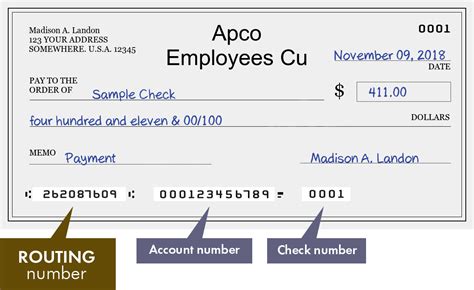 Love at first payment. . Apco cu routing number